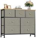 Fabric Dresser for Bedroom by HAPPYMONTLLC
