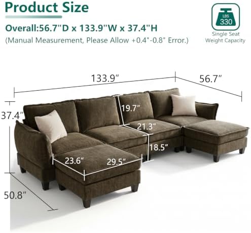 Modular Sectional Couches for Living Room - Image 2