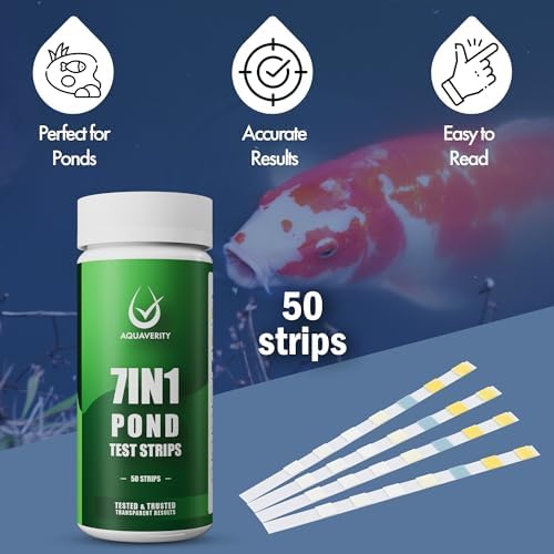 7-in-1 Pond Test Strips Accurate Pond Water Test Kit - Image 2