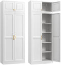 Steeloong 86"Metal Pantry Storage Cabinet by Steeloong