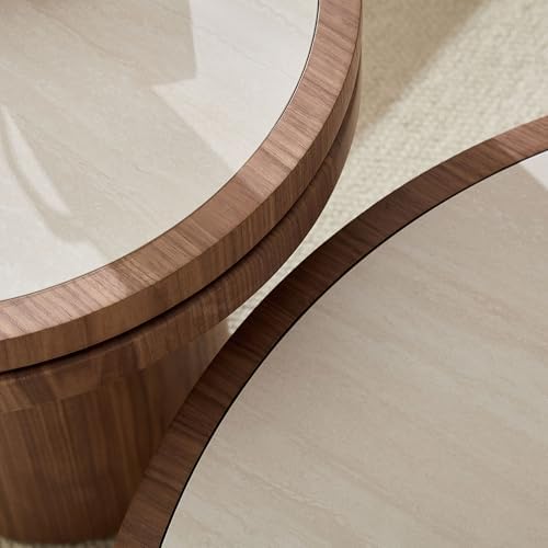 35.43 Inch Sintered Stone Coffee Table - Image 6