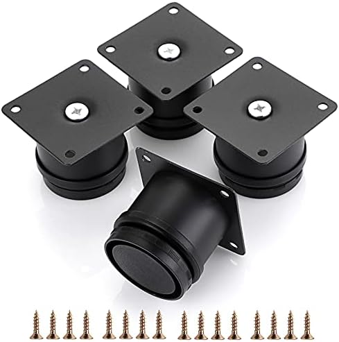 OwnMy 4PCS 2 Inch Stainless Steel Furniture Legs Feets Furniture Risers by OwnMy