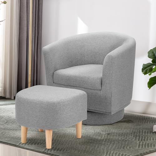 DAZONE Swivel Accent Chair Set of 2 - Image 3