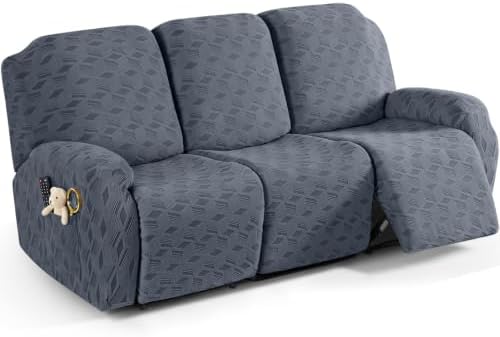 TAOCOCO Recliner Sofa Covers Stretch Reclining Couch Cover, Jacquard Recliner by TAOCOCO