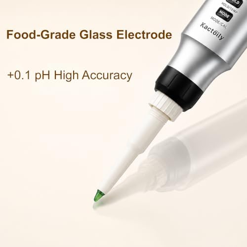 Kactoily Dough pH Meter with App, Food pH Pocket Tester Kit - Image 2