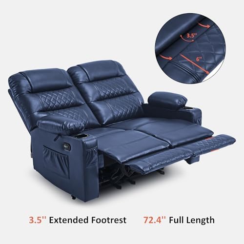 MCombo 56 in Reclining Loveseat Recliner - Image 7
