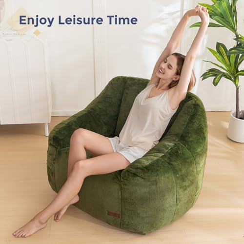 MAXYOYO Bean Bag Chair, Comfy Bean Bag Sofa - Image 4