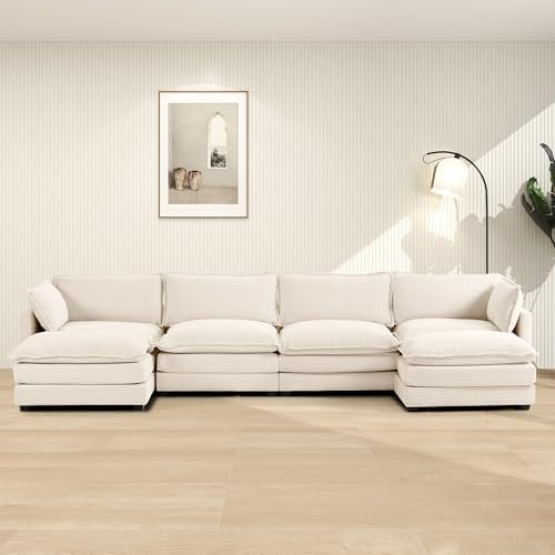 ROWHY 148'' Modular Sectional Cloud Couch by ROWHY
