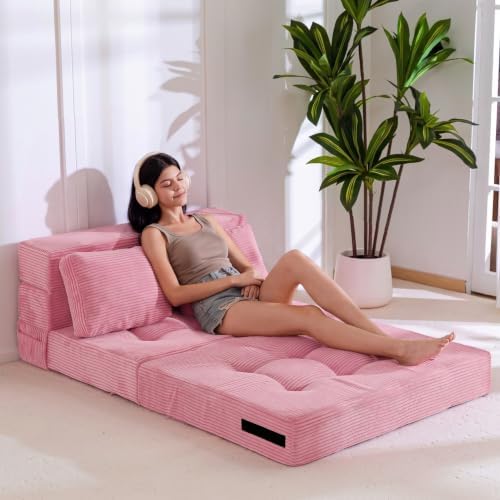 MAXYOYO Convertible Sofa Bed, Fold Out Sofa Couch - Image 2