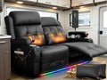 Reclining Loveseat Sofa, RV Loveseats Recliner Sofas Wall Hugger, Double by BuiltfortheRVLife