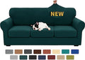 XINEAGE 4-Piece Stretch Sofa Cover, Washable Couch Covers by XINEAGE