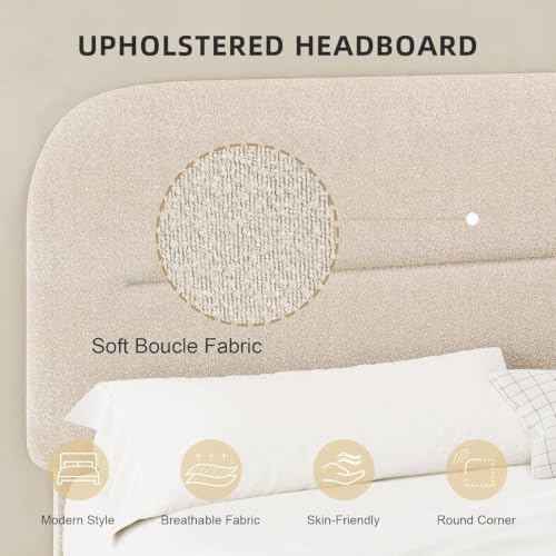 HOMBCK Queen Bed Frame - Image 4