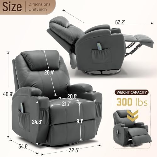 Korser Recliner Chair, Rocking Chair - Image 2