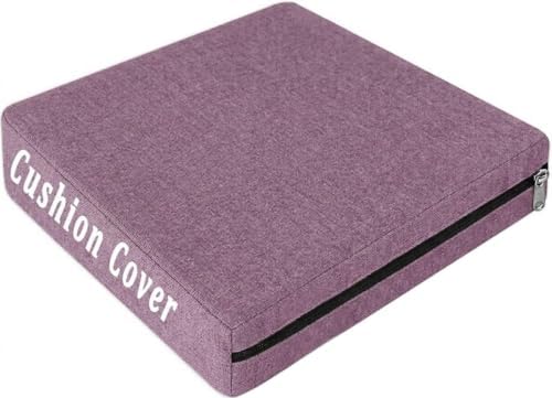 Reversible Linen Chair Cushion Covers by Unknown