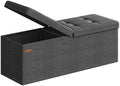 SONGMICS 43.3 Inches Storage Ottoman, Foldable Bench by SONGMICSbySONGMICSHOME