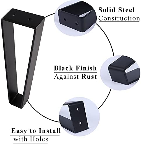 Osring 8 Inch Trapezoid Furniture Legs - Image 3