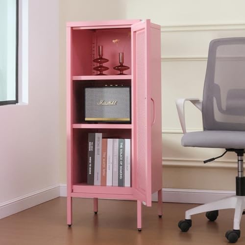 ALBAD Slim Metal Storage Cabinet - Image 4