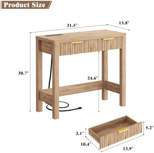 Cyclysio 32" Small Console Table - Image 3
