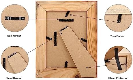 Rustic Barnwood Picture Frames 8x10 - Image 5
