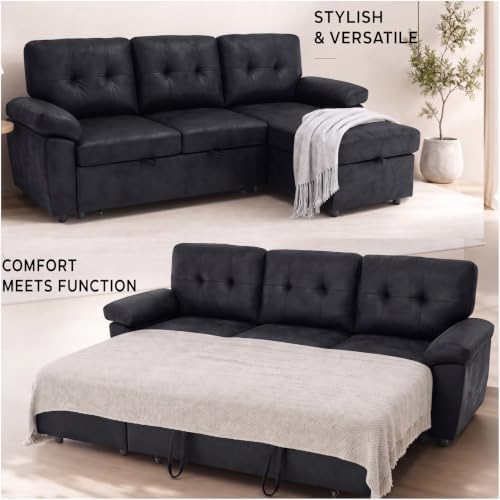 healthomse 88.5" Modular Sleeper Sofa Bed - Image 3