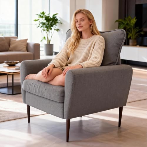 OLIXIS Comfy Accent Chair for Living Room Bedroom and Waiting Room - Image 5