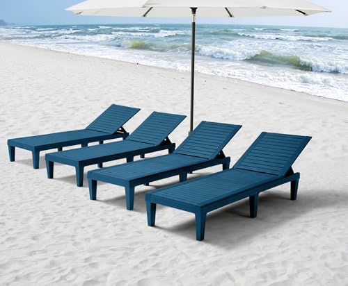 Nestl Lounge Chair Outdoor, Tanning Chair, Chaise Lounge Outdoor Set of 6 - Image 4