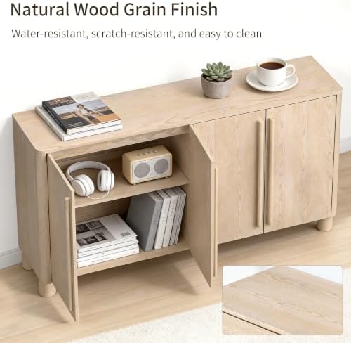 65" Sideboard Buffet Cabinets - Image 6
