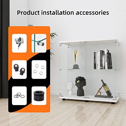 LFT HUIMEI2Y 2-Tier Glass Display Cabinet - Image 5