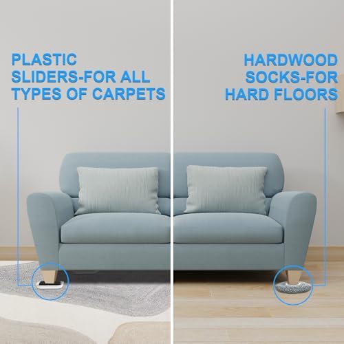 New Upgrade Furniture Sliders: Multi-Surface 3-in-1 Furniture Movers Slider - Image 3