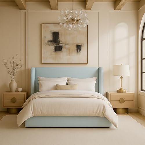 Meridian Furniture B1282LtBlu-F Kendall Collection Modern | Contemporary Full - Image 2