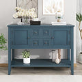 LKTART 44.5" Solid Wood Sideboard Buffet Cabinet, Entryway Console Table by LKTART