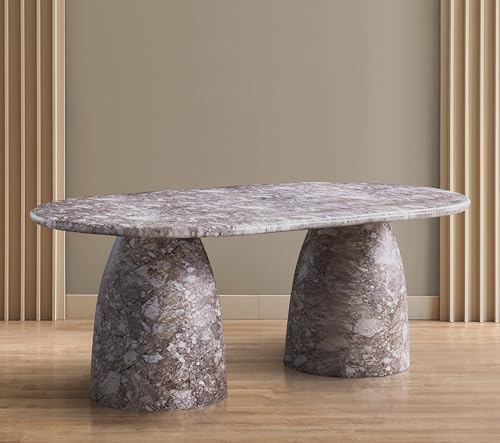 Meridian Furniture 702Brown-T Cosenza Collection Art Deco 78" Indoor/Outdoor - Image 4