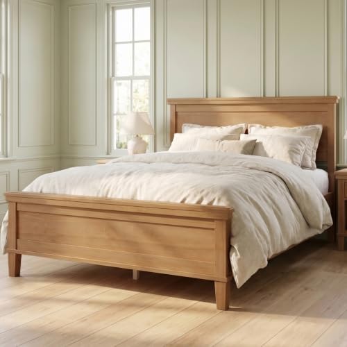 Merax King Size Wood Platform Bed Frame - Image 6