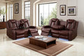 Power Recliner Sofa Loveseat Set by COSYMOORFURNITURE