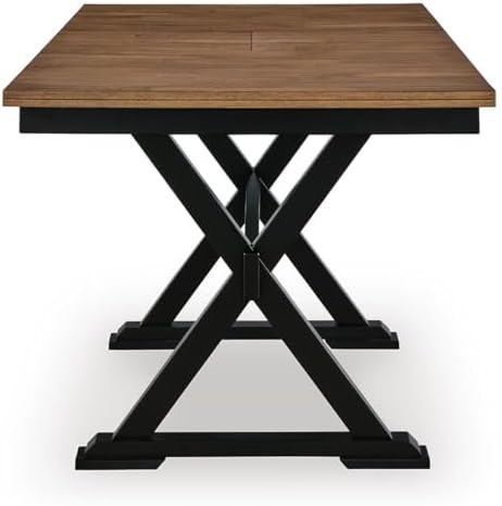 Signature Design by Ashley Farmhouse Counter Height Dining Table - Image 5