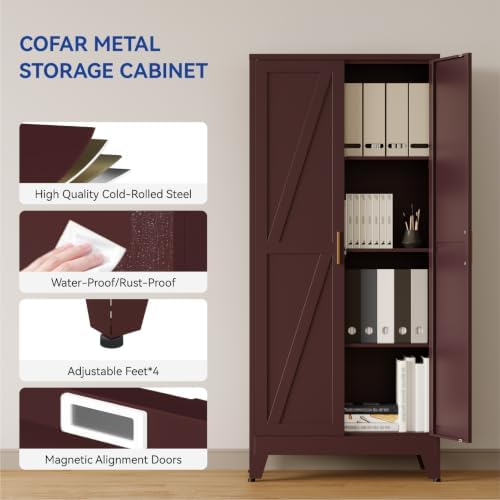 COFaR Metal Pantry Cabinet - Image 6