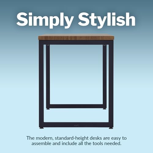 Vari Table for Home Office – 60x24 – Walnut/Black - Image 6