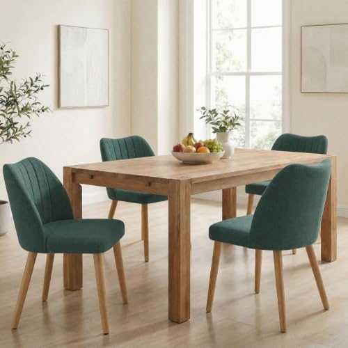 Garvee Wood Dining Chairs Set of 2, Armless Dining Chairs - Image 5