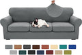 XINEAGE 4-Piece Stretch X-Large Sofa Cover, Washable Couch Covers by XINEAGE