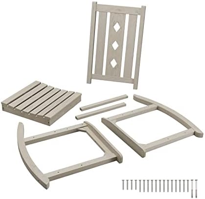 Oversized Outdoor Rocking Chair, Porch Rocker - Image 5