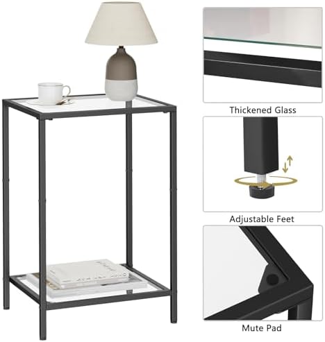 HOMSHO Side Tables Set of 2 - Image 5