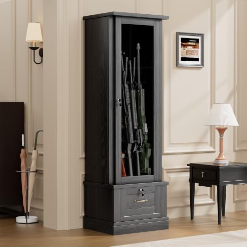 Saudism 10 Wooden Display Gun Safe - Image 2