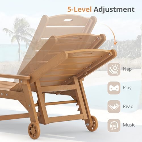 LUE BONA Chaise Lounge Chairs Set - Image 6