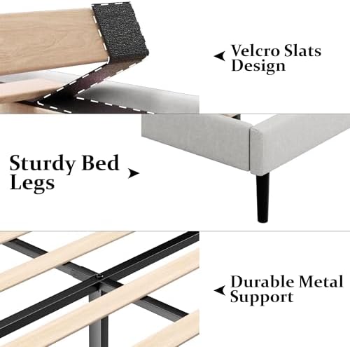Gruwans Queen Size Bed Frame - Image 4