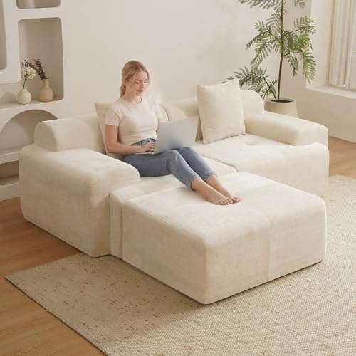 84" Modular Loveseat Couch by Mifnas