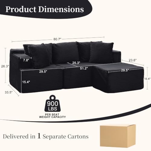 Korser Cloud Modular Sectional Sofa - Image 2