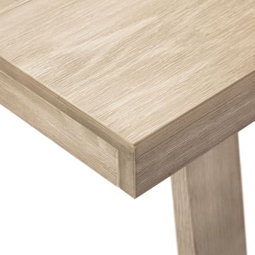 Plank+Beam Classic 72 Inch Dining Table, Rectangular, Seashell Wirebrush - Image 6