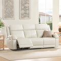 Watson & Whitely Genuine Leather Wall Hugger Power Reclining Sofa by WatsonWhitely