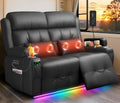 RV Loveseat Recliner Sofa, Wall Hugger Reclining RV Couch by TiooiiReclinerSofa