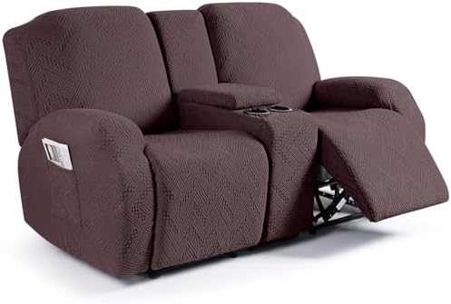 Ruaozz Stretch Loveseat Recliner Cover by RuaozzFurnitureCovers
